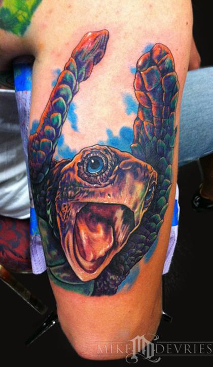 Tattoos - Sea Turtle Tattoo - 66189